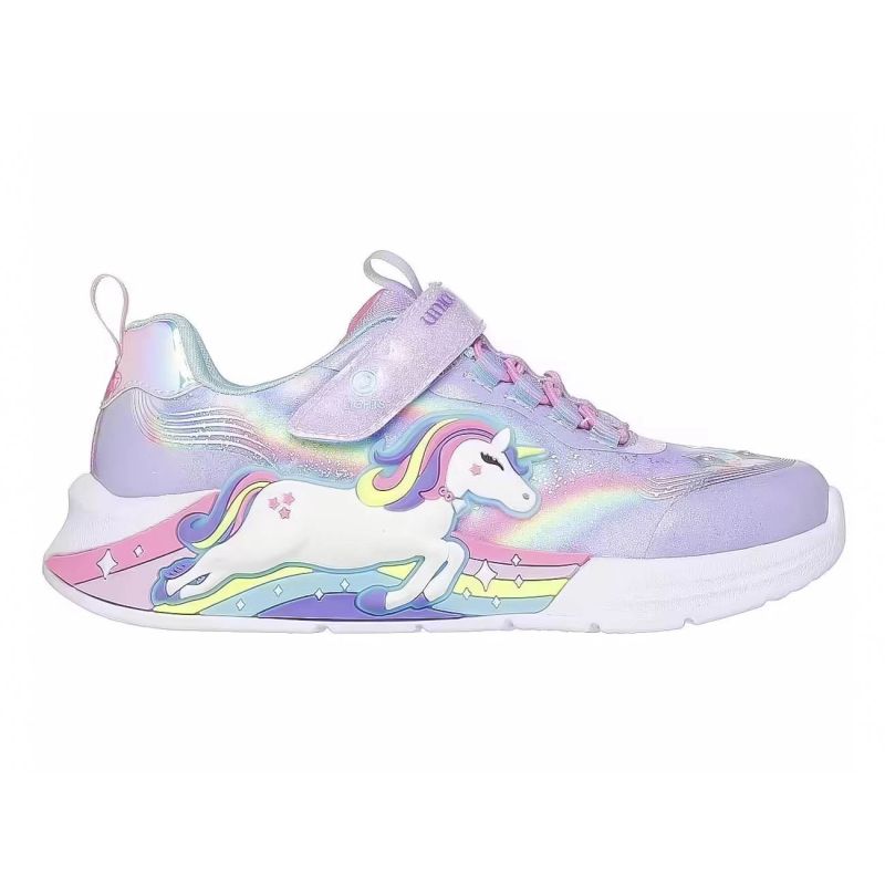 Skechers S Lights - Unicorn Chaser 302298L-LVMT Lavender/Multi In preparation Your Sports Performance