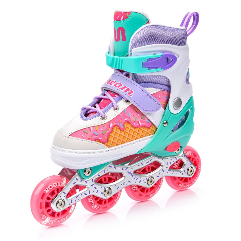 Meteor 4in1 Cream L 38-41 10143 roller skates Accessories/Skating/Rolki Meteor Your Sports Performance