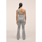 CASALL Sublime Folded Flare Pants for Women, Gray