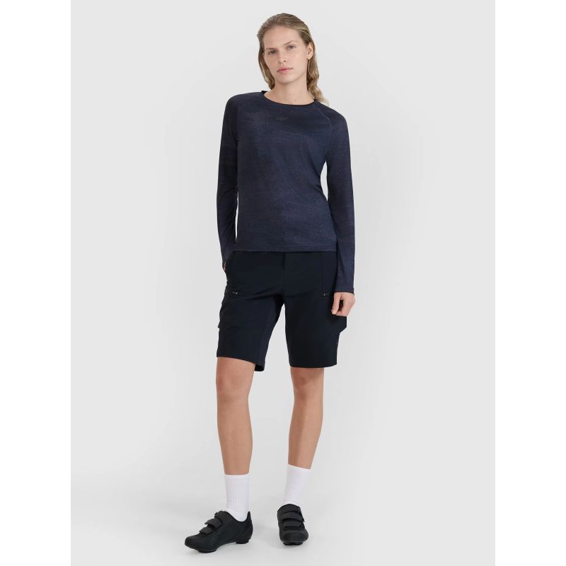 Women's quick-drying cycling longsleeve 4F 4FWSS25TFLOF344-20A *Kategoria tymczasowa Your Sports Performance
