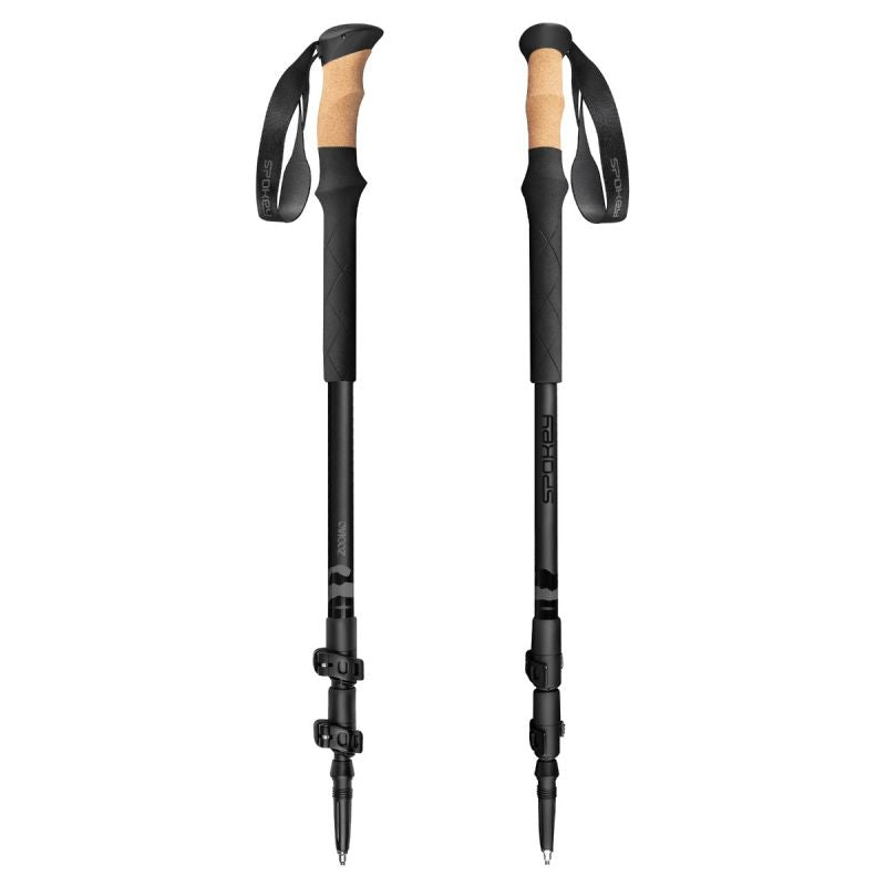 Spokey Zodiac trekking poles 105-135 cm three-segment SPK-944817 Spokey