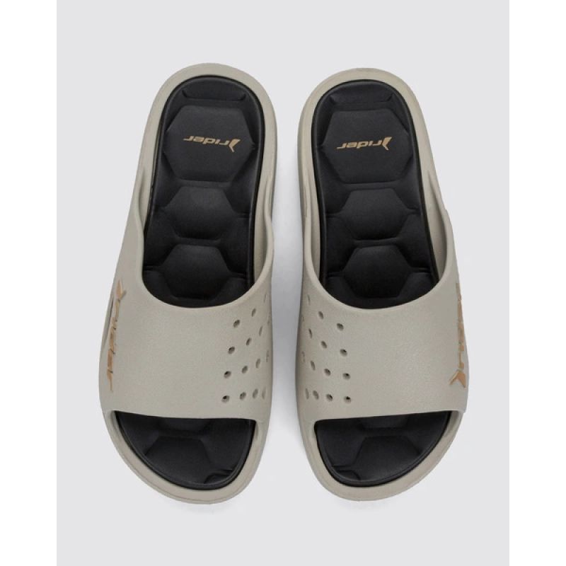 Rider shoes men's sports flip-flops Bay XIV Ad comfortable brown slippers Rider