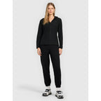 Women's slim fleece with hood 4F 4FRAW25TFLEF495-20S 4f