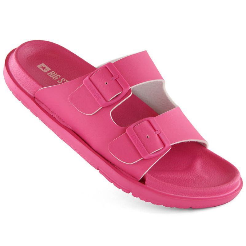 Big Star W INT2004E foam flip-flops with buckles, fuchsia Footwear/Outdoor/Big Star Your Sports Performance