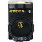 Dunlop bike lock cable, code 10 mm x 65 cm 1042497 Accessories/Bicycle/Akcesoria rowerowe Your Sports Performance