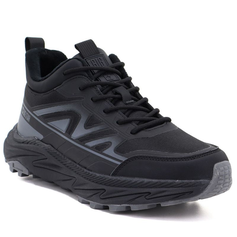 Men's black Big Star sneakers UU174060