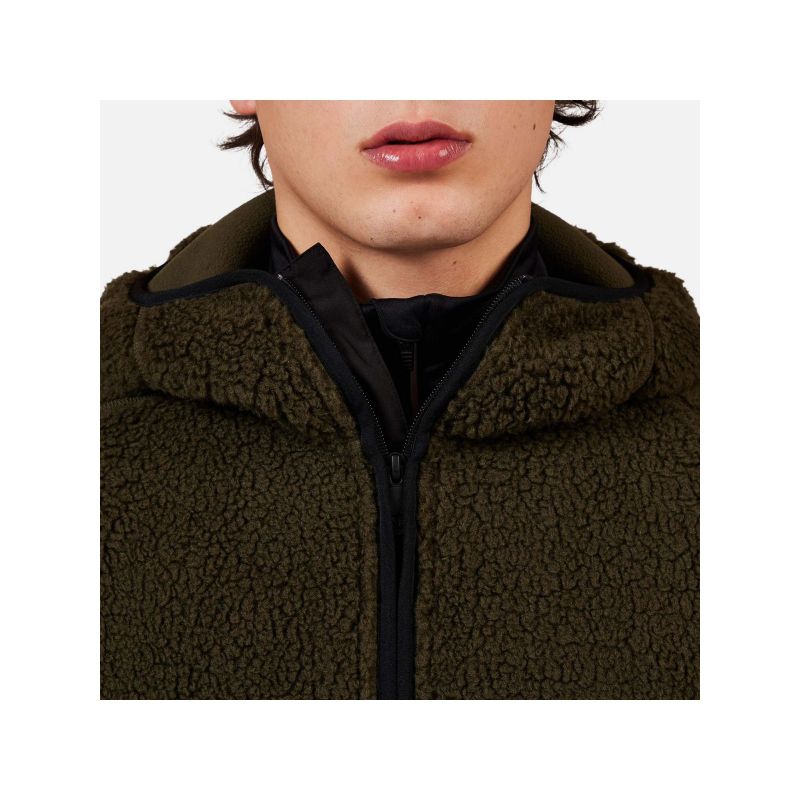 ROSSIGNOL ALLTRACK ANORAK FLEECE men's sweatshirt green