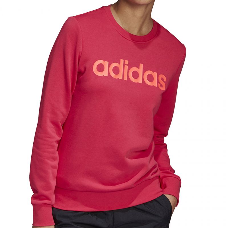 Adidas Essentials Linear Crewneck Sweatshirt W GD2955 Clothing/Lifestyle/adidas Adidas