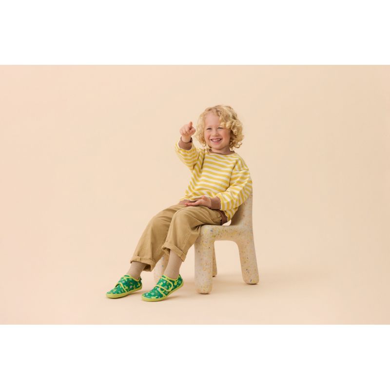 Affenzahn Movy Caterpillar Cotton Barefoot Slippers (01398-20001)