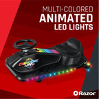 Razor CRAZY CART Shift Lightshow Lithium - Electric Drift Car Kid/Toys Your Sports Performance