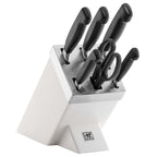 ZWILLING Four Star 35148-207-0 Self-Sharpening Knife Set, 7 Pieces, White AGD - Produkty/Sztućce i przybory kuchenne Your Sports Performance