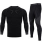 Alpinus Tactical Base Layer Set Thermoactive Underwear Black and Gray M GT43276 Clothing/Ski/Alpinus Your Sports Performance
