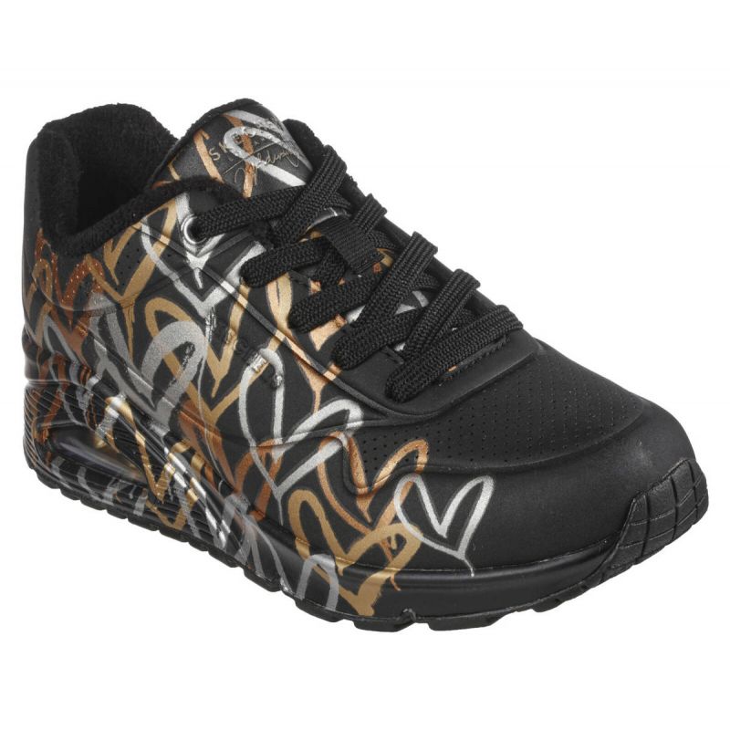 Shoes Skechers Uno Metallic Love W 155523/BKGD Footwear/Lifestyle/Skechers Skechers