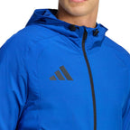 Men's adidas Tiro 26 Travel Windbreaker Jacket Blue KD3335