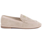 Women's suede lords shoes beige Vinceza 62271 Vinceza