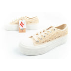 Lee Cooper women's sneakers lace openwork platform In preparation Your Sports Performance