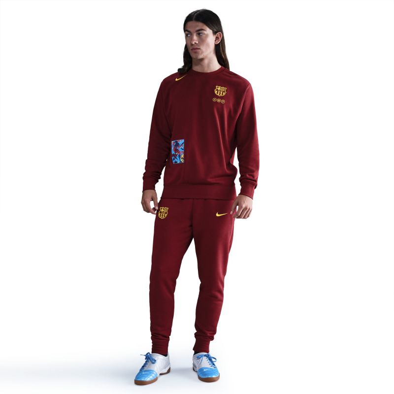 Nike FC Barcelona Club Crew sweatshirt FZ1259-677 Clothing Your Sports Performance