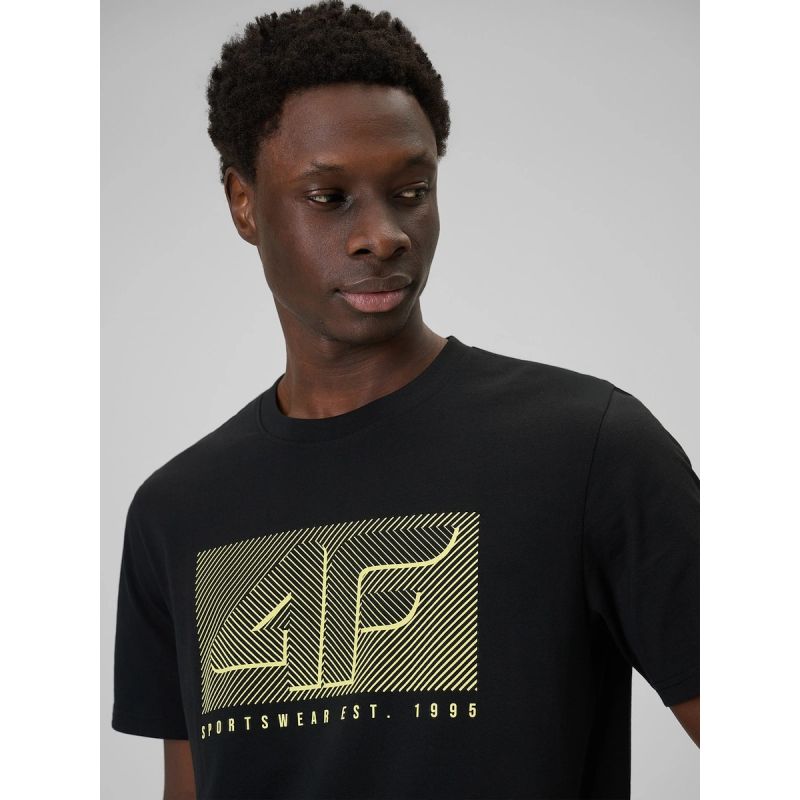 Men's regular printed T-shirt 4F 4FRSS26TTSHM3991-20S 4f