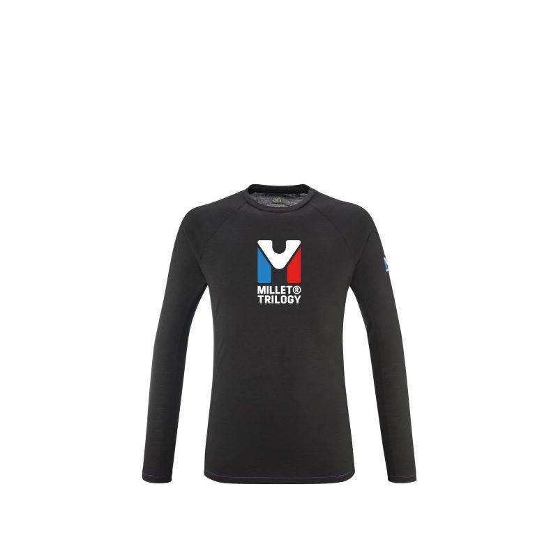 MILLET M Trilogy Wool Ts Ls black underwear Import z PMSport Your Sports Performance