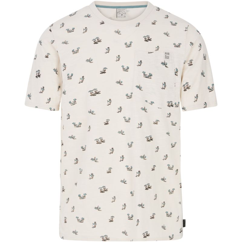 PROTEST PRTElston men's T-shirt white
