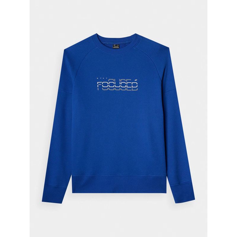 Men's sweatshirt without zipper and hood 4F 4FWAW24TSWSM1255-33S *Kategoria tymczasowa Your Sports Performance