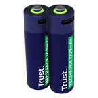 AA Trust USB-C RECHARGEABLE BATTERIES 2P Baterie, akumulatorki i ładowarki/Baterie Your Sports Performance