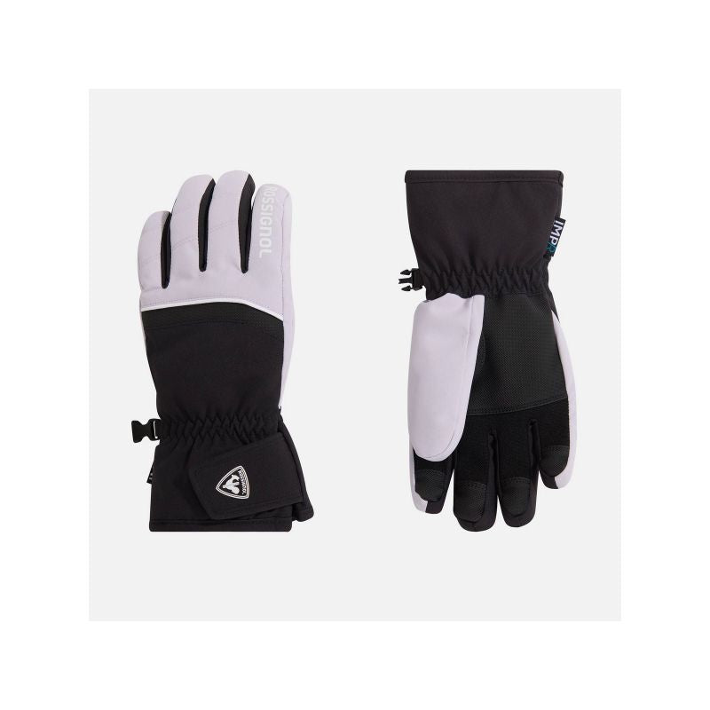 ROSSIGNOL Jr Tech Impr G Children's Ski Gloves Gray