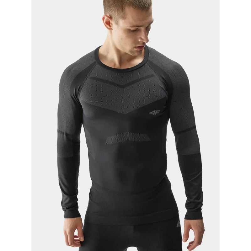 Men's seamless thermoactive underwear (TOP + BOTTOM) 4F 4FWAW26USEAM376-20S