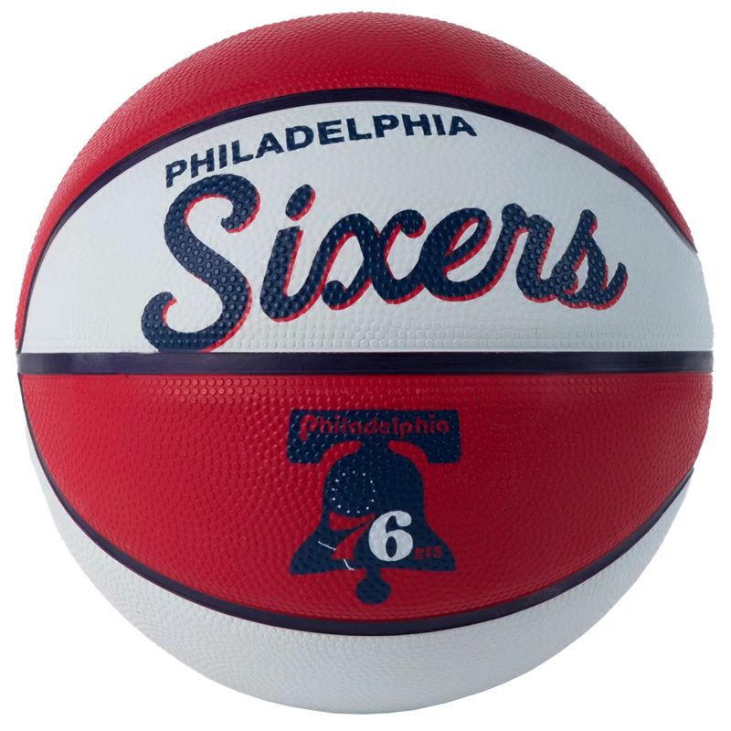 Wilson Team Retro Philadelphia 76ers Mini Ball WTB3200XBPHI Accessories/Balls/Basketball Your Sports Performance