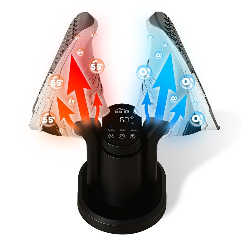 MEDIA-TECH SHOE DRYER WITH OZONE DISINFECTION SHOE DRYER OZONE PRO+ MT6539 AGD - Produkty/Suszarki do butów Your Sports Performance