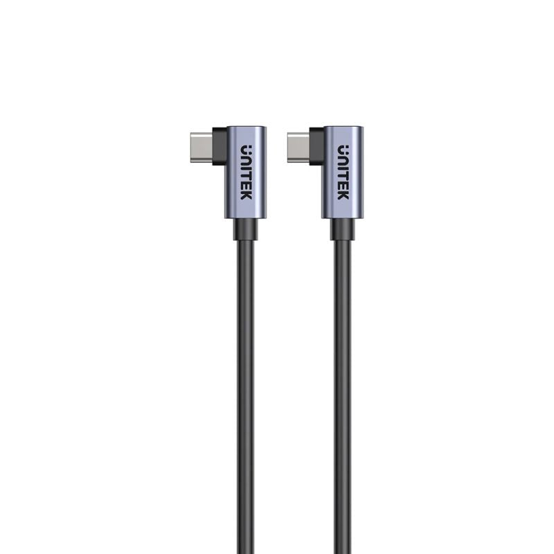 UNITEK USB-C CABLE ANGLED 90°/90° PD 100W M/M 0.5M Kable i adaptery/Kable USB Your Sports Performance