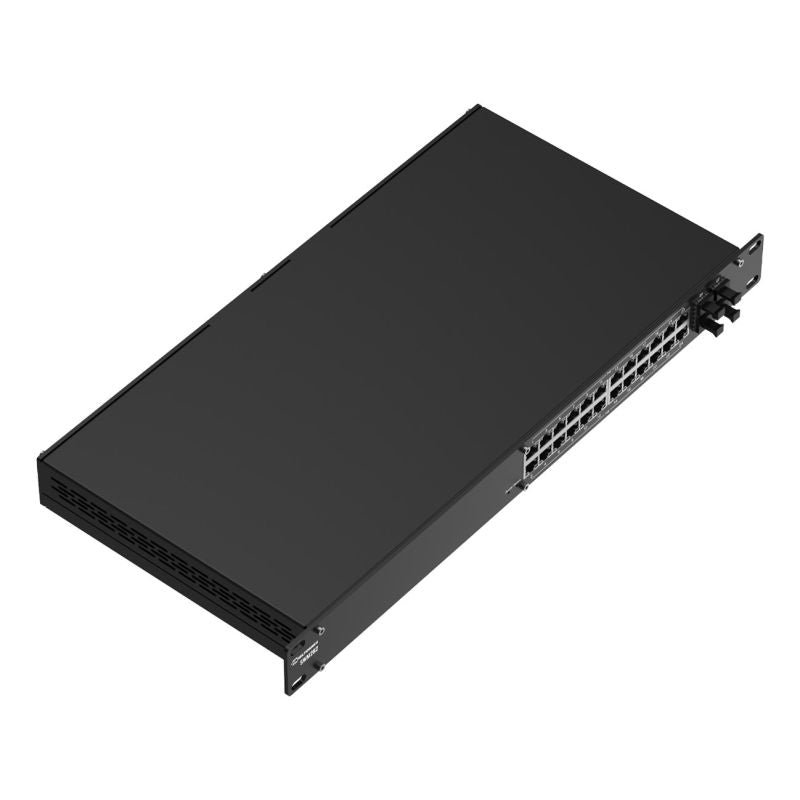 Teltonika SWM282 24p Managed L2+ Gigabit Ethernet Switch (10/100/1000) PoE Support Black Komunikacja i łączność/Switch-e Your Sports Performance