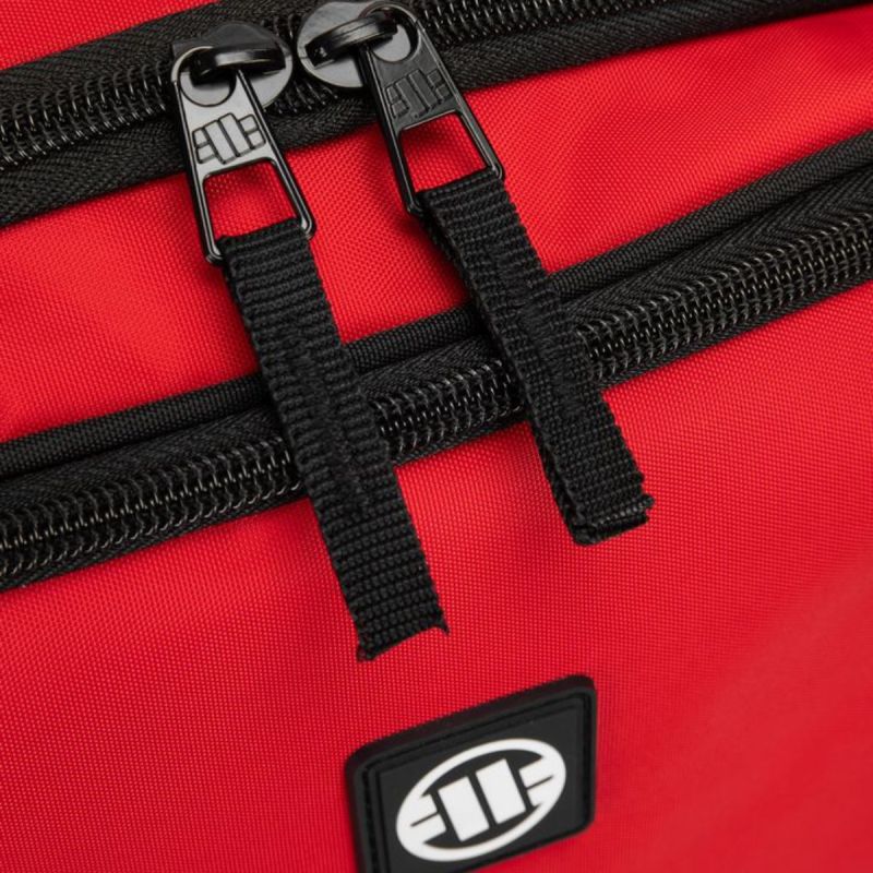 Pit Bull Sport red 50L training and travel bag - 8130214590 Akcesoria i sprzęt koszykarski/Torby i plecaki Your Sports Performance
