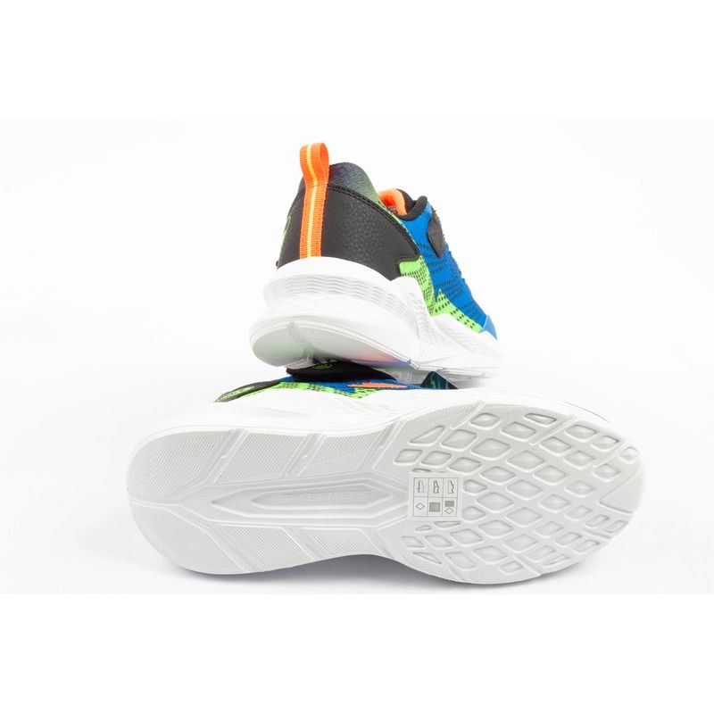 Skechers Meteor-Lights LED Children's Sports Shoes for Boys with Velcro
