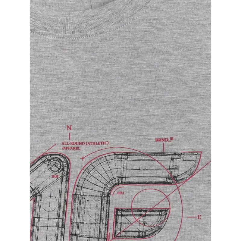 Men's regular-fit graphic T-shirt 4F 4FRSS26TTSHM3989-10S