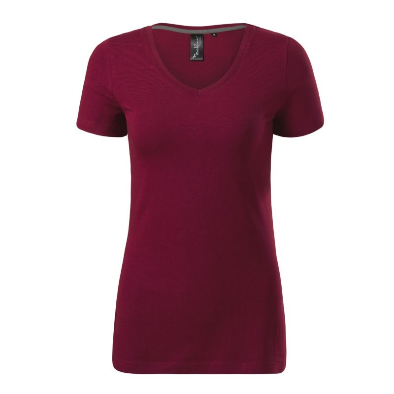Malfini Action V-neck T-shirt W MLI-70186 garnet Clothing/Lifestyle/T-shirts/Malfini Malfini