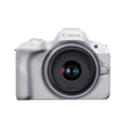 Canon EOS R50, White + RF-S 18-45mm F4.5-6.3 IS STM Kit Mirrorless camera 24.2 MP CMOS 6000 x 4000 px White Aparaty/Lustrzanki cyfrowe Your Sports Performance