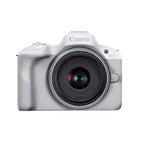 Canon EOS R50, White + RF-S 18-45mm F4.5-6.3 IS STM Kit Mirrorless camera 24.2 MP CMOS 6000 x 4000 px White Aparaty/Lustrzanki cyfrowe Your Sports Performance
