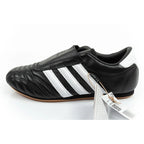 Adidas Women's Taekwondo Sports Shoes Black Leather Slip-On adidas