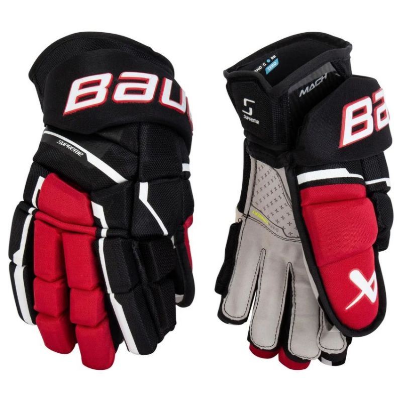 Bauer Supreme Mach Sr M 1061895 Hockey Gloves Clothing/Ski/Buff Your Sports Performance