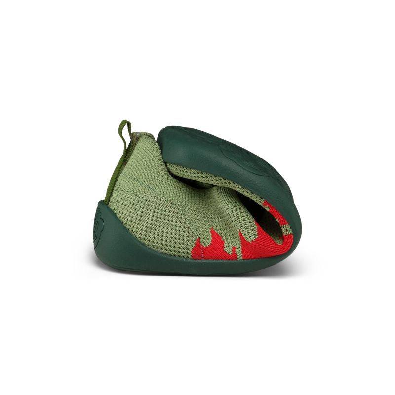 Affenzahn Flinky Dragon knitted barefoot slippers (01397-20110)