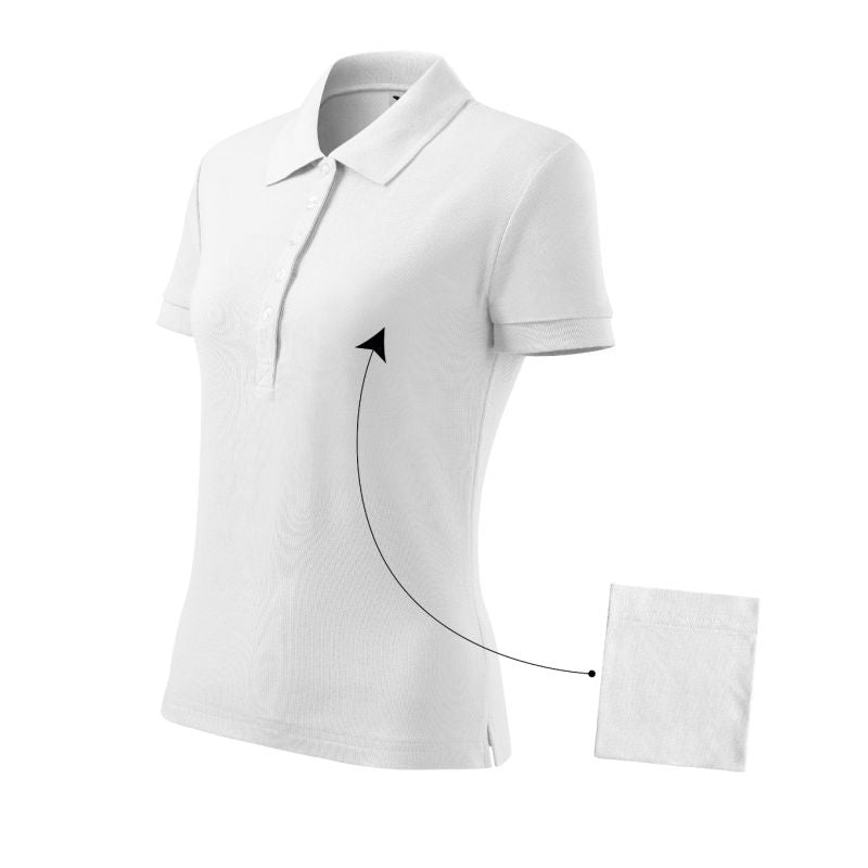 Malfini Cotton polo shirt W MLI-21300 white Clothing/Lifestyle/T-shirts/Malfini Malfini