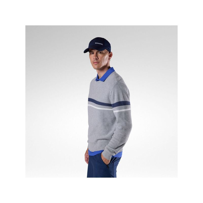 ROSSIGNOL M Knitted Cn Sweater Gray