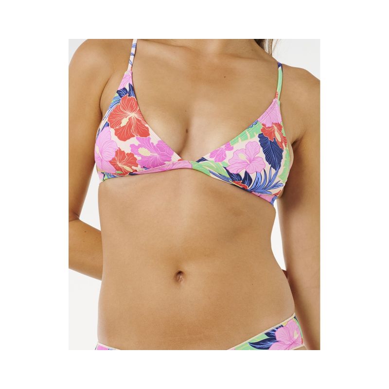 Women's RIP CURL Party Wave Cheeky Hipster Pant Multicolor Bikini Bottom