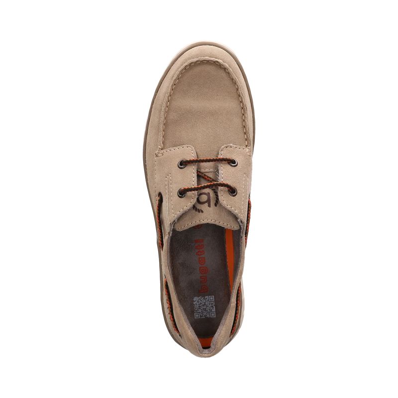 Bugatti men's beige loafers 321-ADE04-1400-5200