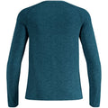 Men's Odlo ESSENTIAL SEAMLESS long-sleeve crew-neck T-shirt, green