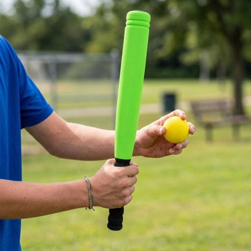 JUNIOR BASEBALL BAT 54CM SOFT GREEN Sport/Baseball Your Sports Performance