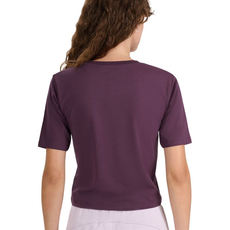 Women's T-shirt 4F F2971 dark purple 4FWAW25TTSHF2971 50S In preparation Your Sports Performance