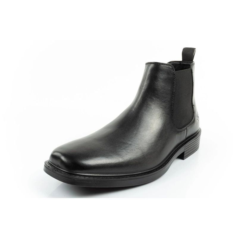 Skechers men's shoes Chelsea boots Miller-Boris elegant leather Skechers