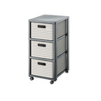 ROTHO Large shelf with 3 drawers COUNTRY cappuccino/anthracite Dla zwierząt/Miski, pojemniki i poidełka (uniwersalne) Your Sports Performance